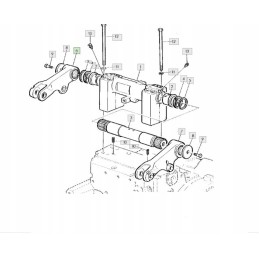 Lift arm left john deere l114583 l79946