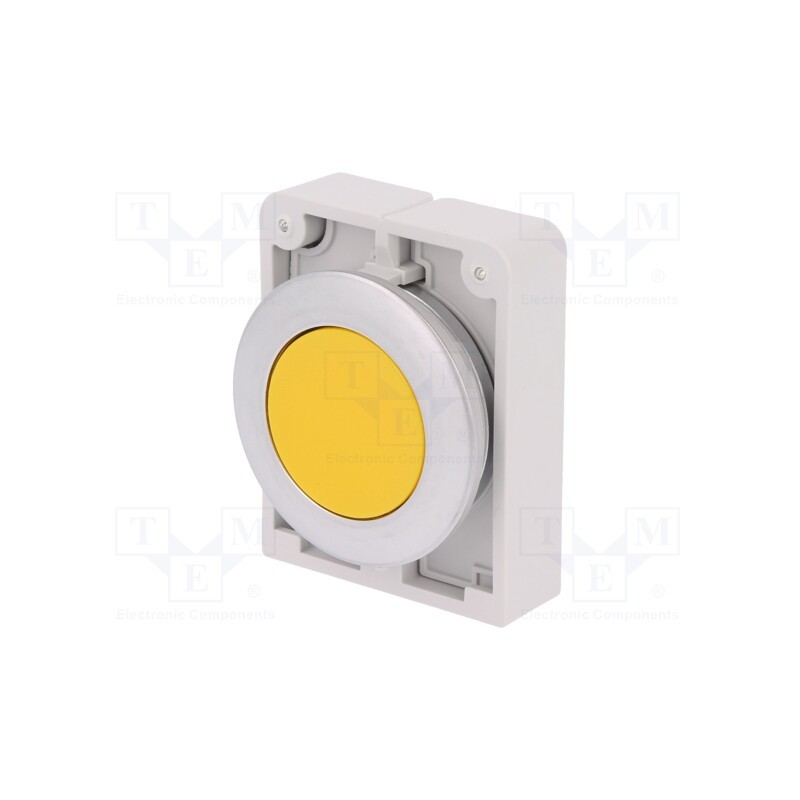 1 pcs x EATON ELECTRIC - M30C-FD-Y - Switch: push-button, 30mm, Stabl.pos: 1, yellow, none, IP67, Ø30.5mm