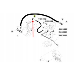 7700027098 hydraulic elbow 8 x m12 x 1 5