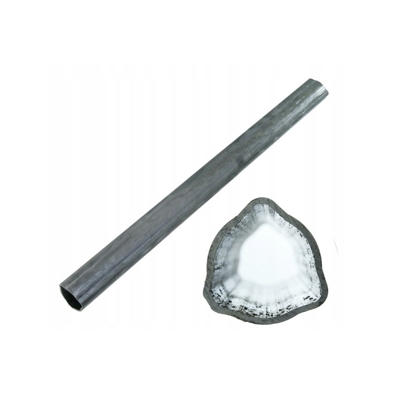 External triangle PTO pipe 52x3mm l 35 9cm