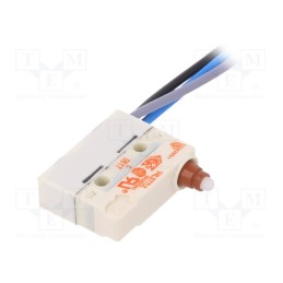 1 pcs x SAIA-BURGESS - V4LSK2 - Microswitch SNAP ACTION, 5A/250VAC, with pin, SPDT, ON-(ON), V4L