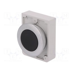 1 pcs x EATON ELECTRIC - M30C-FD-S - Switch: push-button, 30mm, Stabl.pos: 1, black, none, IP67, -25÷70°C