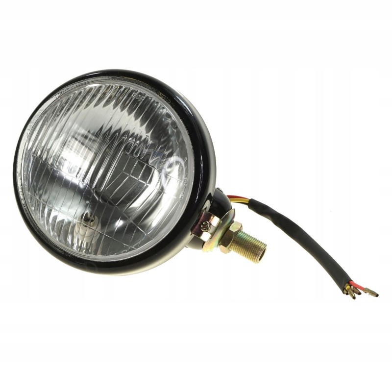 Right front headlight, metal, C 360, without approval