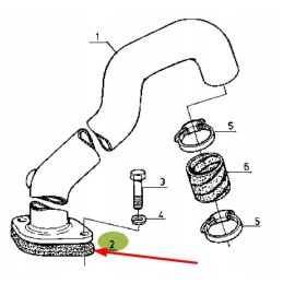 6005012973 intake manifold gasket