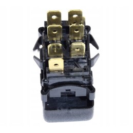 Rear window wiper switch and washer