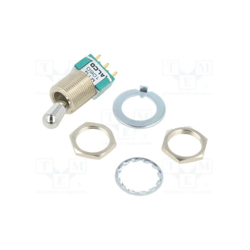 1 pcs x TE Connectivity - 1-1437559-1 - Switch: toggle, Pos: 2, SPDT, ON-ON, 3A/250VAC, 4A/28VDC, -20÷80°C