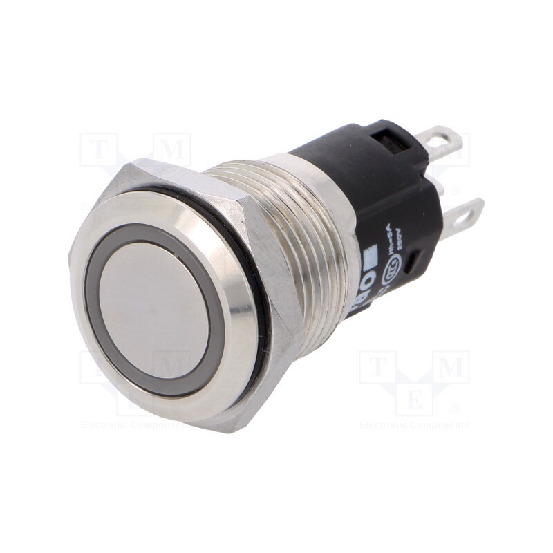 1 pcs x EAO - 82-4151.1124 - Switch: vandal resistant, Pos: 2, SPDT, 3A/240VAC, 3A/240VDC, blue