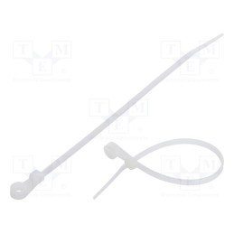 100 pcs x FIX&FASTEN - FIX-M-3.6X170S/N - Cable tie, with a hole for screw mounting, L: 170mm, W: 3.6mm
