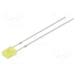 1 pcs x OPTOSUPPLY - OSY5JA7BA4B - LED, rectangular, 3.2x3.2x4.15mm, yellow, 100÷150mcd, 100°, 20mA