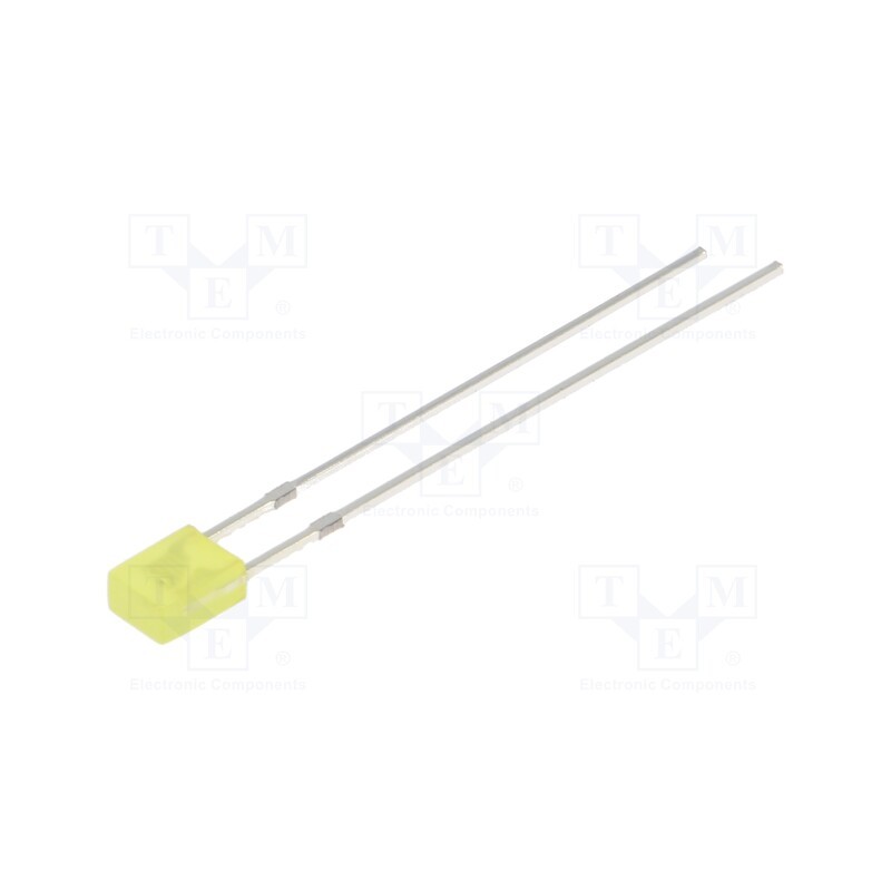 1 pcs x OPTOSUPPLY - OSY5JA7BA4B - LED, rectangular, 3.2x3.2x4.15mm, yellow, 100÷150mcd, 100°, 20mA