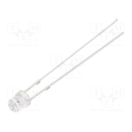 1 pcs x OPTOSUPPLY - OSY5JA3P81A - LED, 3mm, yellow, 220÷330mcd, 60°, Front: flat, 1.8÷2.6V, 3x3.4mm