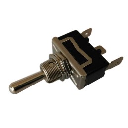 On off on tilting toggle switch, 3 positions