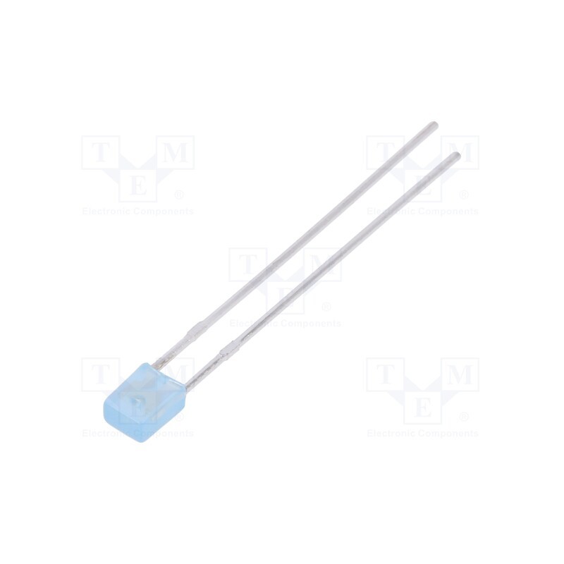 1 pcs x LUCKYLIGHT - LL-234BD2Q-B4-2B - LED, rectangular, 3.2x2x4.15mm, blue, 160÷270mcd, 130°, Front: flat