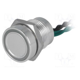 1 pcs x ONPOW - PS165P10YNT1G12V - Switch: piezoelectric, Pos: 2, SPST-NO, 0.2A/24VAC, 0.2A/24VDC