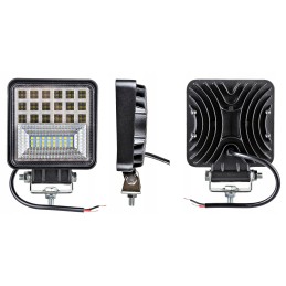 Halogen LED work lamp 12v 24v 126w 2 pcs