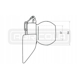 Lower lever ball zk 64x37 cat3 3 hydrolider