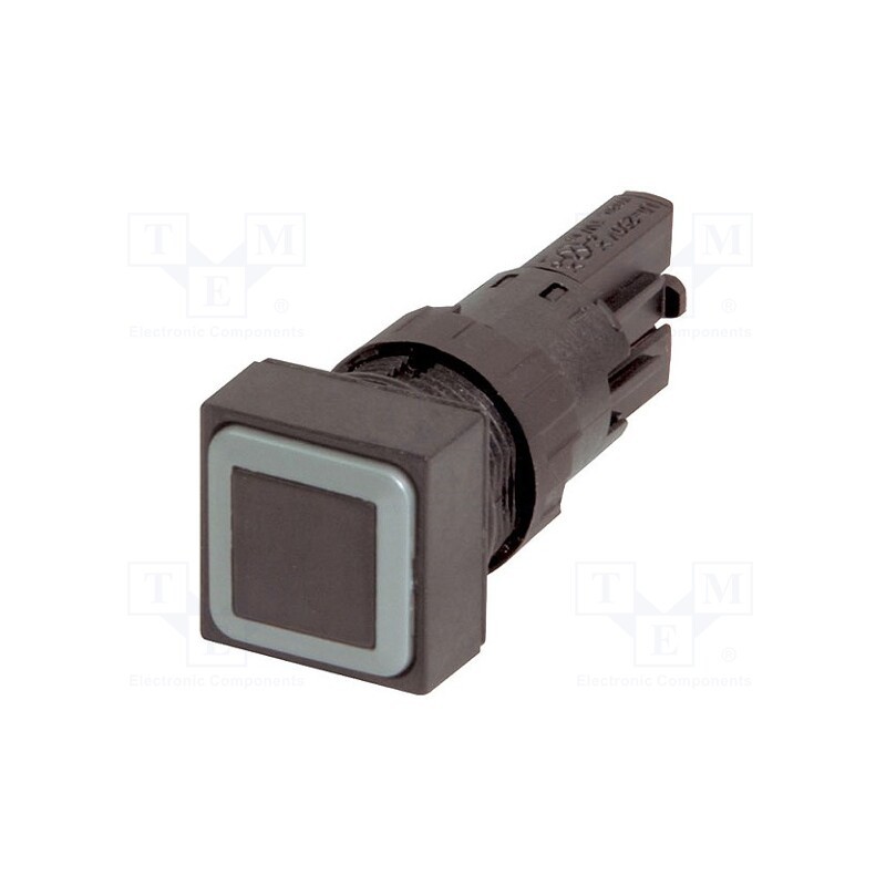 1 pcs x EATON ELECTRIC - Q18DR-SW - Switch: push-button, 16mm, Stabl.pos: 2, black, Pos: 2, -25÷70°C