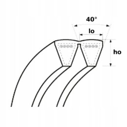 Belt for combine harvester 3c bp h 2746 jd h164368 john deere