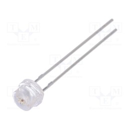 1 pcs x LUCKYLIGHT - LL-483VC1C-4C - LED, 4.8mm, red, 600÷1000mcd, 100°, Front: convex, 1.6÷2.4V