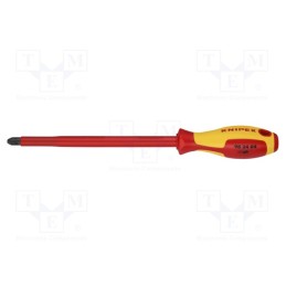 1 pcs x KNIPEX - 98 24 04 - Screwdriver, insulated, Phillips, PH4, Blade length: 200mm, 1kVAC