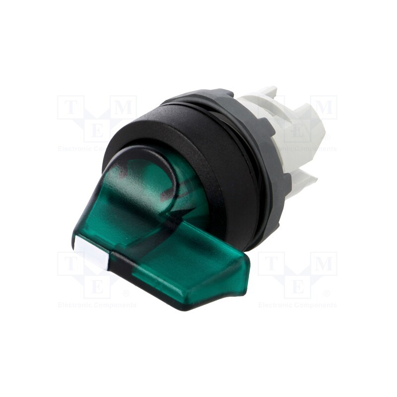 1 pcs x ABB - 1SFA611213R1102 - Switch: rotary, 22mm, Stabl.pos: 3, green, MLB-1, IP66, prominent