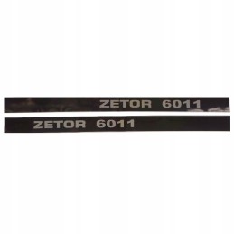 Zetor sign 6011 set of stickers