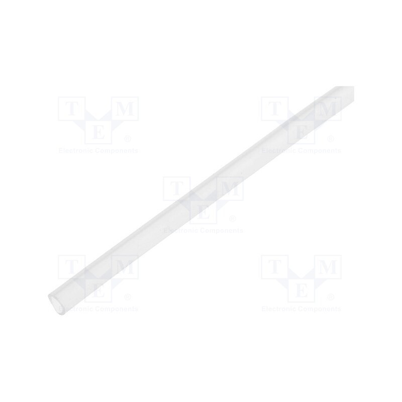 100 m x CYG/KTG - CB-SRT1.0 - Insulating tube, silicone, transparent, -50÷200°C, Øint: 1mm