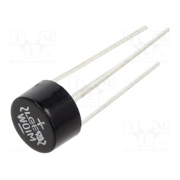 5 pcs x LUGUANG ELECTRONIC - W01M - Bridge rectifier: single-phase, Urmax: 100V, If: 1.5A, Ifsm: 50A