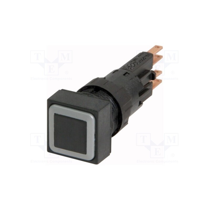 1 pcs x EATON ELECTRIC - Q25DR-SW - Switch: push-button, 16mm, Stabl.pos: 2, black, Pos: 2, -25÷70°C