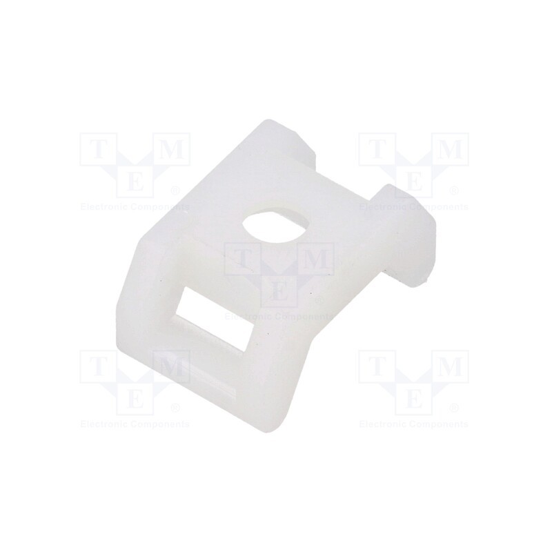 100 pcs x BM GROUP - BMB0906 - Holder, screw, polyamide, UL94V-2, natural, Tie width: 9mm, L: 22mm