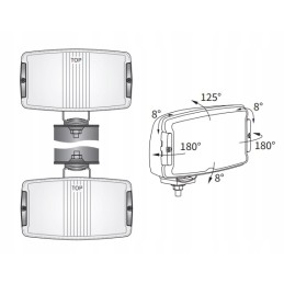 Blue road headlight h3 220x123 wesem