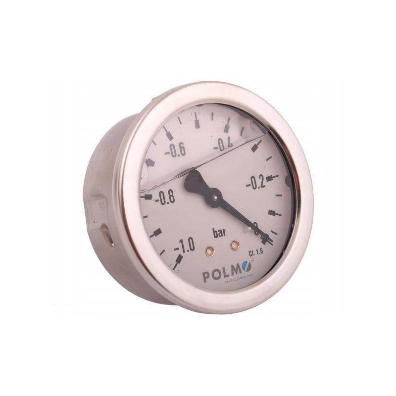 Glycerin vacuum gauge m63 1 0 bar rear connection