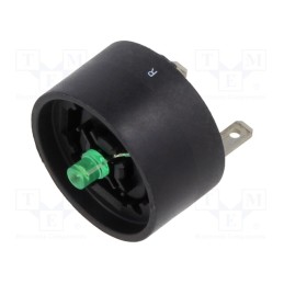 1 pcs x EAO - 84-8001.5620 - Illuminating unit, 84, IP40, Leads: connectors 2,8x0,8mm, 24VDC