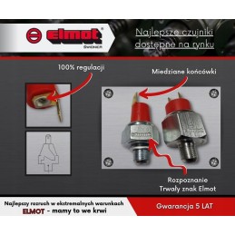 Hydraulic switch stop sensor C 360 flat