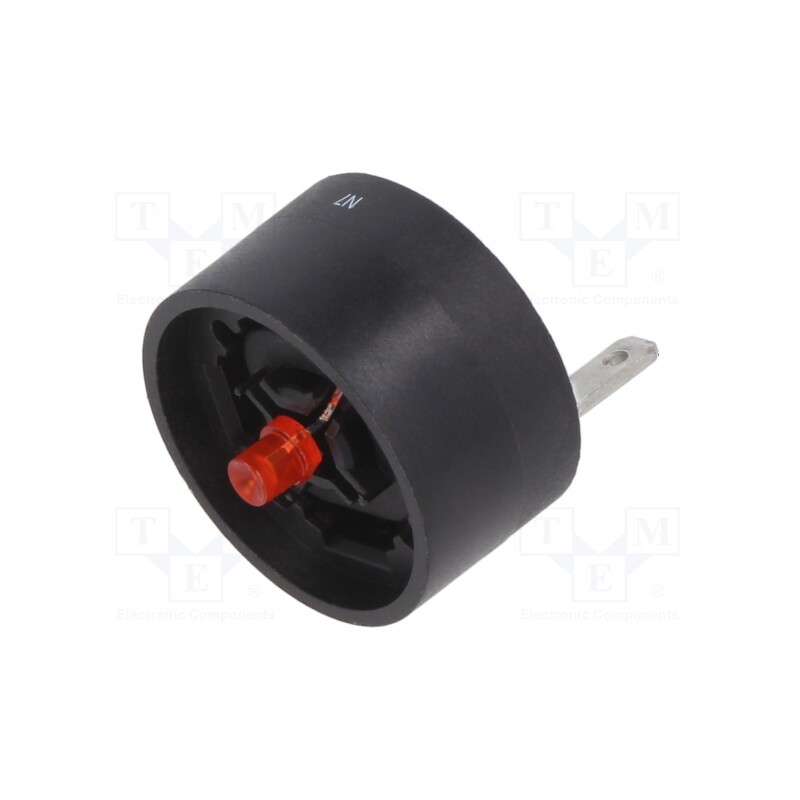 1 pcs x EAO - 84-8001.2620 - Illuminating unit, 84, IP40, Leads: connectors 2,8x0,8mm, 24VDC