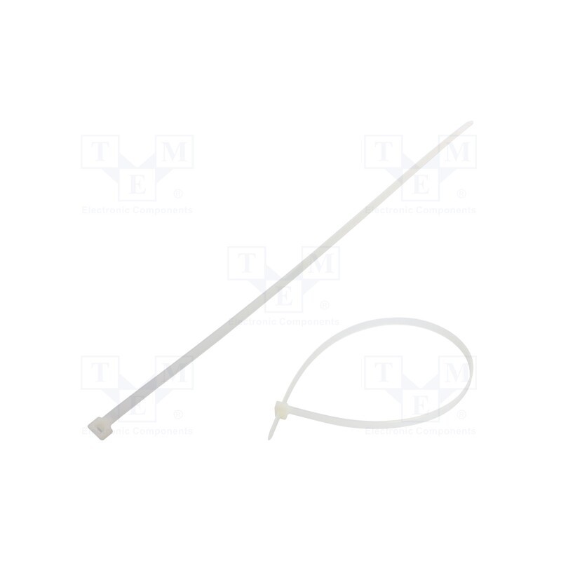 100 pcs x FIX&FASTEN - FIX-S-9.0X530/N - Cable tie, L: 530mm, W: 9mm, polyamide, 778N, natural, Ømax: 152mm