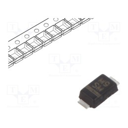 20 pcs x VISHAY - S07M-GS08 - Diode: rectifying, SMD, 1kV, 1.5A, 1.8us, SMF, Ufmax: 1.1V, Ifsm: 25A