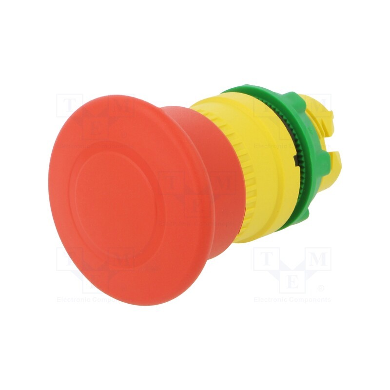 1 pcs x SCHNEIDER ELECTRIC - ZB5AT84TQ - Switch: emergency stop, 22mm, Stabl.pos: 2, red, none, IP66, Pos: 2
