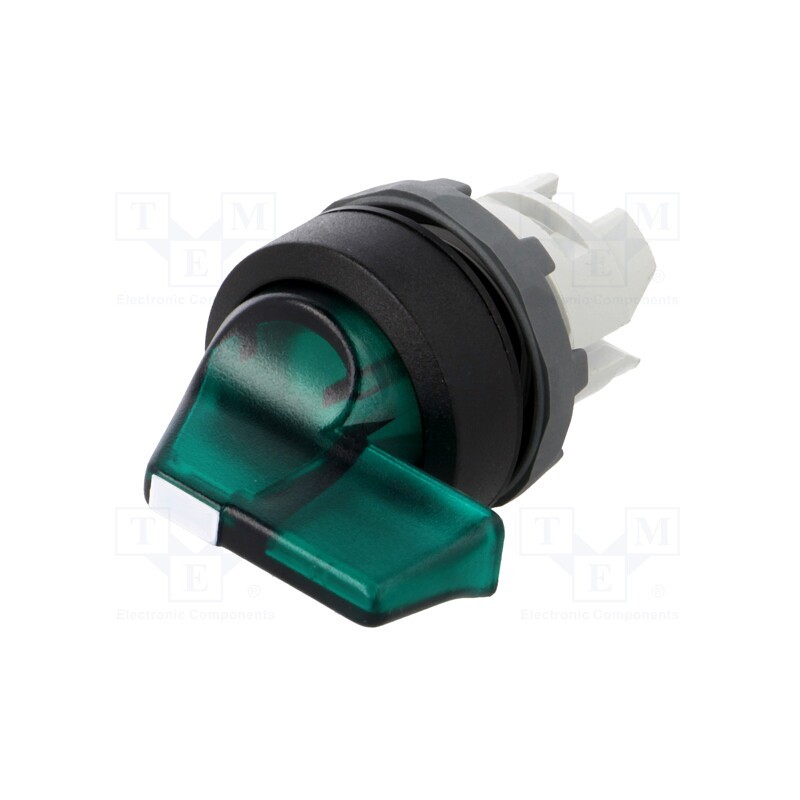 1 pcs x ABB - 1SFA611214R1102 - Switch: rotary, 22mm, Stabl.pos: 1, green, MLB-1, IP66, prominent