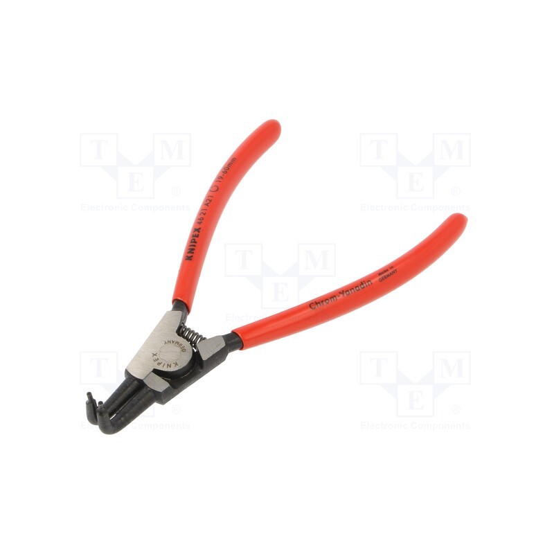 1 pcs x KNIPEX - 46 21 A21 - Pliers, for circlip, external, 19÷60mm, Pliers len: 170mm, angular