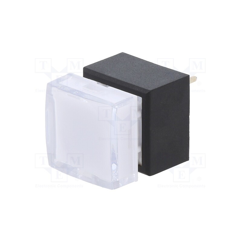 1 pcs x C&K - KLS12C036AQ - Switch: push-button, Pos: 2, SPDT, 0.5A/25VDC, ON-(ON), red, THT