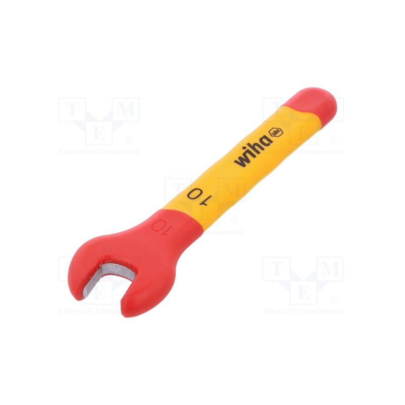 1 pcs x WIHA - 43030 - Wrench, insulated,spanner, 10mm, Overall len: 110mm