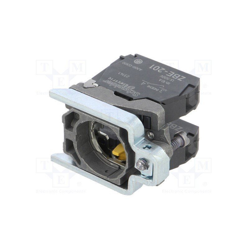 1 pcs x SCHNEIDER ELECTRIC - ZB4BZ106 - Contact block, 22mm, Harmony XB4, -25÷70°C, front fixing