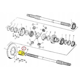 Sliding jaw clutch lock c 330 liquefied