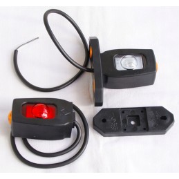 Tow truck trailer lamp marker marker 12 24 2x