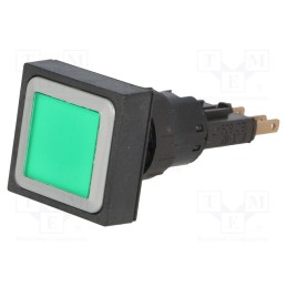 1 pcs x EATON ELECTRIC - Q25LT-GN/WB - Switch: push-button, 16mm, Stabl.pos: 1, green, filament lamp