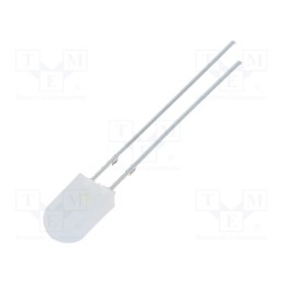 1 pcs x OPTOSUPPLY - OSW5YK7WA2B - LED, rectangular, 2.43x5x8.6mm, white cold, 1120÷1560mcd, 100°