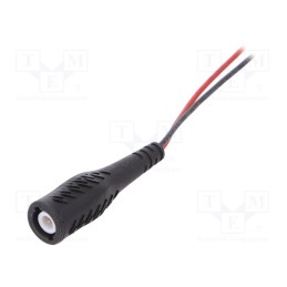 1 pcs x POMONA - 73105 - Test lead, 60VDC, 30VAC, 3A, BNC plug,free end, Len: 250mm, brass