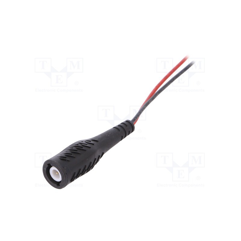 1 pcs x POMONA - 73105 - Test lead, 60VDC, 30VAC, 3A, BNC plug,free end, Len: 250mm, brass