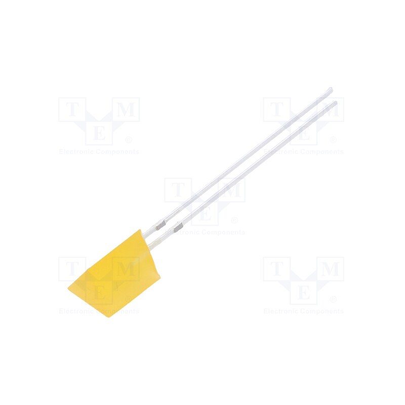 1 pcs x OPTOSUPPLY - OSO5JA7ZE4B - LED, orange, 100÷150mcd, 140°, Front: flat, 2.1÷2.6V, 5.35x5.35x7mm
